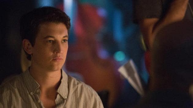 Miles Teller in a scene from Whiplash. Miles Teller in a scene from Whiplash.