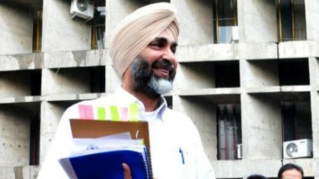 Punjab finance minister Manpreet Badal (HT Photo) Punjab finance minister Manpreet Badal (HT Photo)