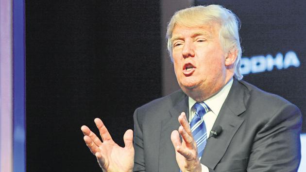 While Trump did not mention Pakistan at the Arab-Islamic-US summit, he asked “every country to ensure that terrorists do not find sanctuary on their lands”. India views this as a favourable sign.(Kunal Patil/ HT Photo)