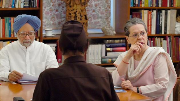 Former Prime Minister Manmohan Singh, Congress president Sonia Gandhi during the Congress Working Committee Meeting at 10 Janpath in New Delhi on June 6. (PTI File Photo) Former Prime Minister Manmohan Singh, Congress president Sonia Gandhi during the Congress Working Committee Meeting at 10 Janpath in New Delhi on June 6. (PTI File Photo)