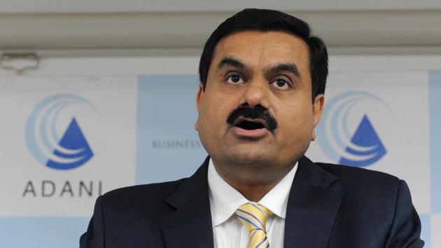 This file photo taken on December 23, 2010 shows Chairman of the Adani Group Gautam Adani speaking during a press conference in Ahmedabad.(AFP) This file photo taken on December 23, 2010 shows Chairman of the Adani Group Gautam Adani speaking during a press conference in Ahmedabad.(AFP)