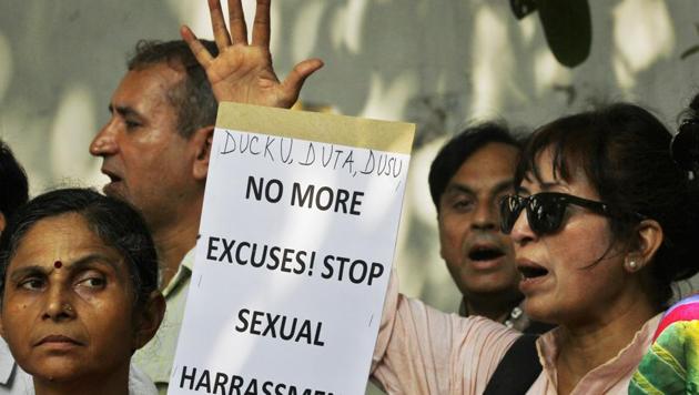 Activists protest the rising number of harassment cases across the country. (Ajay Aggarwal/File photo) Activists protest the rising number of harassment cases across the country. (Ajay Aggarwal/File photo)