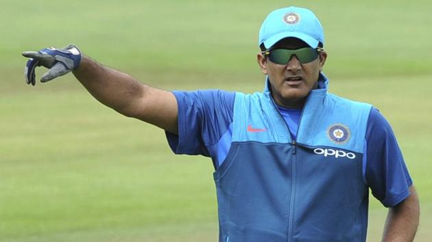 Anil Kumble resigned as the coach of the Indian cricket team after the end of the ICC Champions Trophy.(AP)