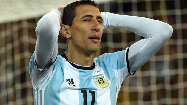 Angel di Maria has been handed a hefty fine and a prison sentence over a charge of tax fraud. (AFP) Angel di Maria has been handed a hefty fine and a prison sentence over a charge of tax fraud. (AFP)