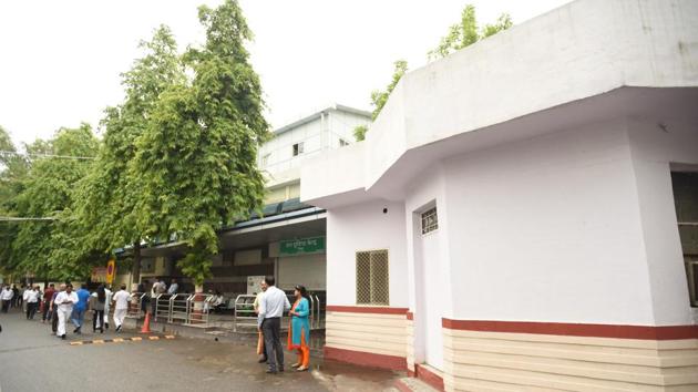 The authority is to collect around Rs5,500 crore principal amount from government bodies. (Virendra Singh Gosain/HT PHOTO) The authority is to collect around Rs5,500 crore principal amount from government bodies. (Virendra Singh Gosain/HT PHOTO)