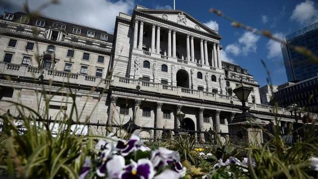 File photo of the Bank of England in the City of London on April 19, 2017. (Reuters) File photo of the Bank of England in the City of London on April 19, 2017. (Reuters)