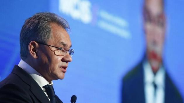Russian Defence Minister Sergei Shoigu delivers a speech during the annual Moscow Conference on International Security (MCIS) in Moscow, Russia, April 26, 2017. (Reuters File Photo) Russian Defence Minister Sergei Shoigu delivers a speech during the annual Moscow Conference on International Security (MCIS) in Moscow, Russia, April 26, 2017. (Reuters File Photo)