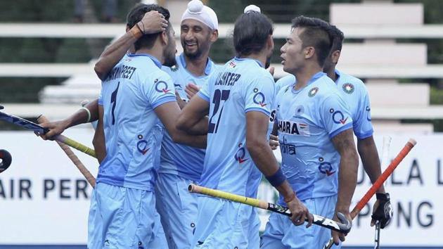 India face Malaysia in the second Hockey World League Semi-Final quarterfinal. Get live score of Pakistan vs Argentina here.(PTI)