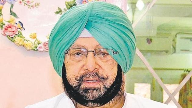 Punjab chief minister Captain Amarinder Singh.(HT File Photo)