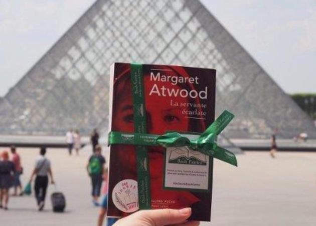 Watson partnered with The Book Fairies, an organisation that hides books around cities and lets book lovers discover and read them (BookFairieTwitter) Watson partnered with The Book Fairies, an organisation that hides books around cities and lets book lovers discover and read them (BookFairieTwitter)