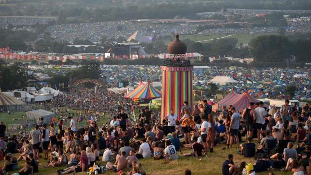 The Festival is considered as a major event in British culture, inspired by the ethos of the hippie, counterculture and free festival movements. Michael Eavis hosted the first festival after seeing an open-air Led Zeppelin concert in the 1970’s. (AFP) The Festival is considered as a major event in British culture, inspired by the ethos of the hippie, counterculture and free festival movements. Michael Eavis hosted the first festival after seeing an open-air Led Zeppelin concert in the 1970’s. (AFP)
