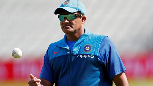 Anil Kumble stepped down as Indian cricket team coach after a rift with skipper Virat Kohli.(REUTERS)