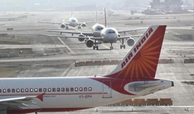 Mumbai - 11 May 2012 - Air India aircraft parked near hangar at Mumbai airport on Friday - HT Photo by Prasad Gori (Hindustan Times) Mumbai - 11 May 2012 - Air India aircraft parked near hangar at Mumbai airport on Friday - HT Photo by Prasad Gori (Hindustan Times)
