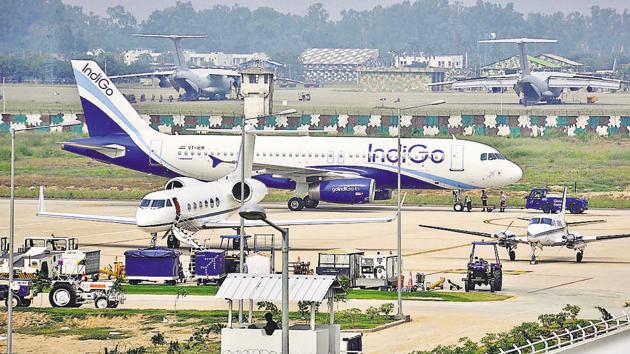 Two passengers with similar names and passenger name records (PNR) landed at Delhi airport en route for Dubai leading to a security scare on Monday.