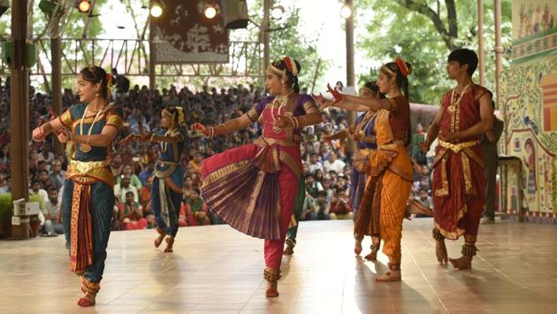 Apart from keeping children engaged during the summer break, the Summer Fiesta also held special programmes on events such as World Environment Day and Yoga Day. (Saumya Khandelwal/HT PHOTO) Apart from keeping children engaged during the summer break, the Summer Fiesta also held special programmes on events such as World Environment Day and Yoga Day. (Saumya Khandelwal/HT PHOTO)