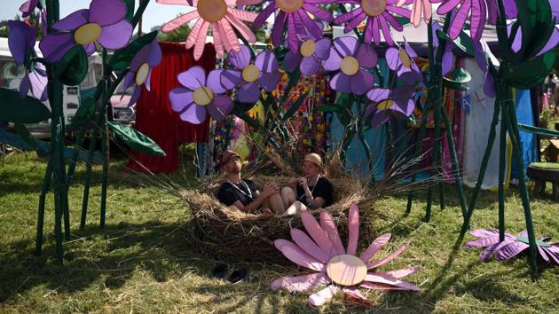 Owing to a string of terror attacks in Britian, security measures in the festival have been increased. (AFP) Owing to a string of terror attacks in Britian, security measures in the festival have been increased. (AFP)
