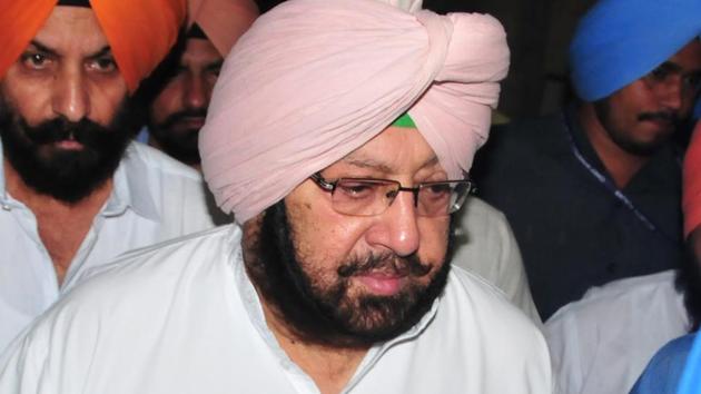 Punjab chief minister Captain Amarinder Singh (HT Photo) Punjab chief minister Captain Amarinder Singh (HT Photo)