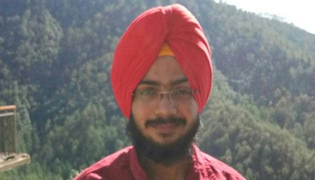 The family of Navdeep Singh, the Punjab boy who secured the All India Rank 1 in the National Eligibility cum Entrance Test (NEET) 2017 on Friday, is on cloud nine.(HT photo)