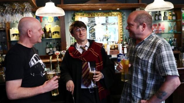 Seven books, 8 movies, a spin-off in the works and billions in merchandising – Harry Potter has cemented a place in the cultural lexicon of a generation making international celebrities of author J.K Rowling and the film’s lead actors Daniel Radcliffe, Emma Watson and Rupert Grint in the process. Pottermania is alive and kicking on the 20th anniversary of Harry Potter and the Philosopher’s Stone, the first book in the series being published by Bloomsbury Publishing in the United Kingdom this day in 1997. (Neil Hall/Reuters)