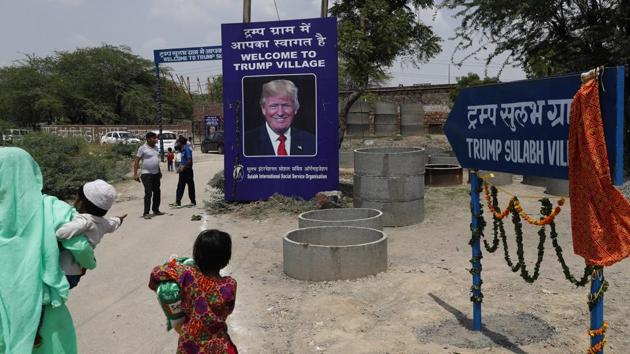 A charity named Sulabh International, after the Hindi word for “accessible,” is meant to describe the simple pit toilets it builds for free across a country that has too few. (AP Photo) A charity named Sulabh International, after the Hindi word for “accessible,” is meant to describe the simple pit toilets it builds for free across a country that has too few. (AP Photo)