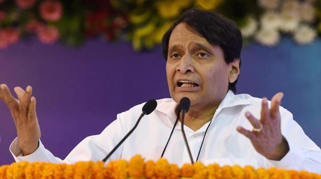 Railway minister Suresh Prabhu undertook 25 journeys in saloons until last September, with a total travel time of 32 days.