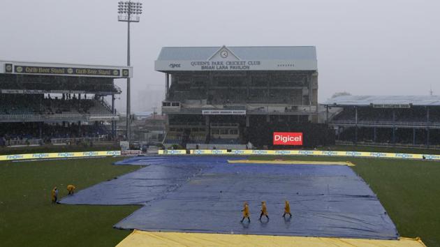 Rain forced the first ODI between India and West Indies in Port of Spain to be abandoned. Catch highlights of India vs West Indies 2017, 1st ODI here(AP)