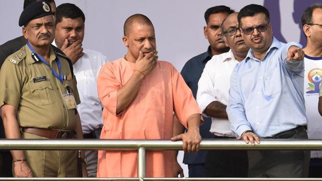 Yogi Adityanath-led government has ordered investigations into irregularities in several projects and schemes undertaken by the previous Akhilesh Yadav-led regime. (Subhankar Chakraborty/HT FILE PHOTO) Yogi Adityanath-led government has ordered investigations into irregularities in several projects and schemes undertaken by the previous Akhilesh Yadav-led regime. (Subhankar Chakraborty/HT FILE PHOTO)