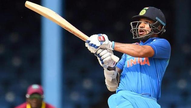 Shikhar Dhawan, who has been in great knick ever since the Champions Trophy, slammed his 20th fifty. (AFP ) Shikhar Dhawan, who has been in great knick ever since the Champions Trophy, slammed his 20th fifty. (AFP )