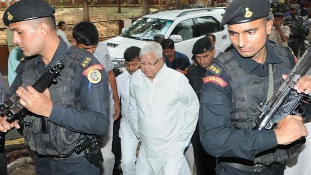 RJD chief Lalu Prasad on way to a special CBI court in Ranchi (Parwaz Khan) RJD chief Lalu Prasad on way to a special CBI court in Ranchi (Parwaz Khan)