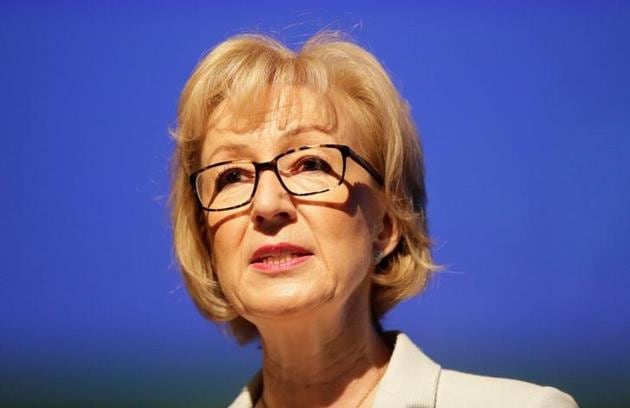 File photo of Conservative Party’s Andrea Leadsom. (Reuters) File photo of Conservative Party’s Andrea Leadsom. (Reuters)