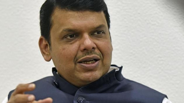 Maharashtra Chief Minister Devendra Fadnavis during an interview at his residence in Mumbai.(Pratik Chorge/HT Photo)