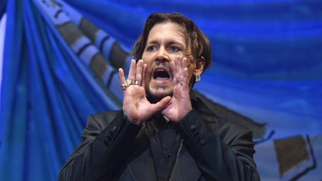Johnny Depp knows it was in poor taste. (AFP) Johnny Depp knows it was in poor taste. (AFP)