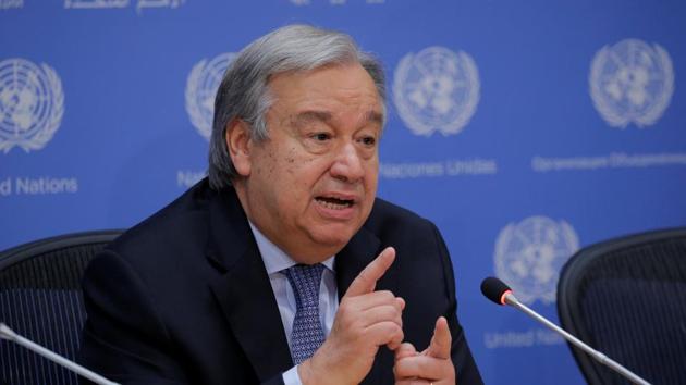 United Nations secretary-general Antonio Guterres has met Prime Ministers Narendra Modi and Nawaz Sharif on several occasions. (REUTERS) United Nations secretary-general Antonio Guterres has met Prime Ministers Narendra Modi and Nawaz Sharif on several occasions. (REUTERS)