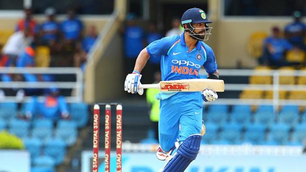 Yuvraj Singh departed cheaply but skipper Virat Kohli held one end and continued to pile on the runs. (LatinContent/Getty Images) Yuvraj Singh departed cheaply but skipper Virat Kohli held one end and continued to pile on the runs. (LatinContent/Getty Images)