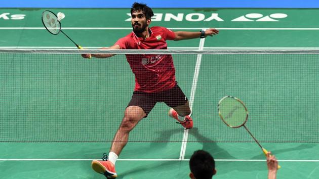 However, the Indian went on the attack after the break and put Long on the backfoot. (AFP)