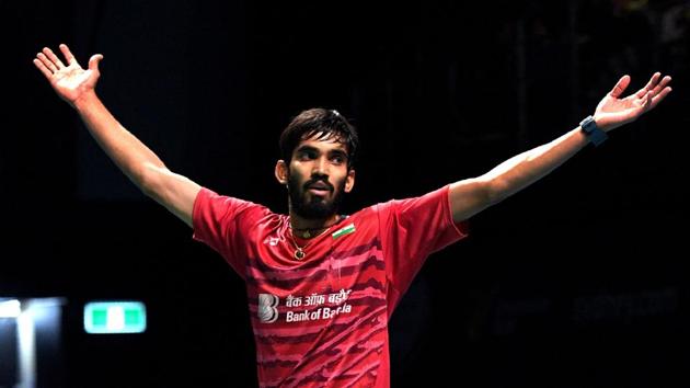 Srikanth eventually won 22-20, 21-16. (AFP)