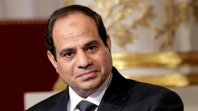 Egyptian President Abdel Fattah al-Sisi delivers a statement. (Reuters File Photo) Egyptian President Abdel Fattah al-Sisi delivers a statement. (Reuters File Photo)