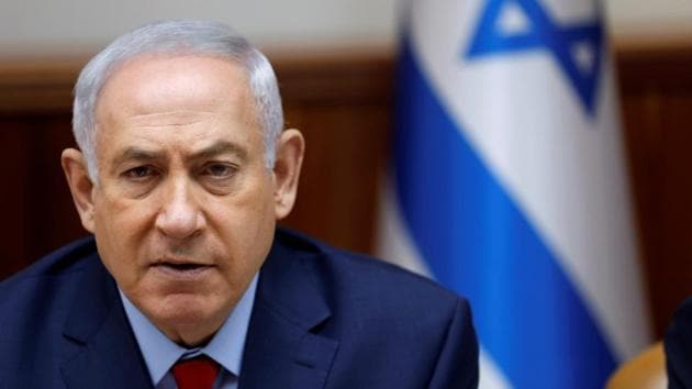 Israeli Prime Minister Benjamin Netanyahu attends the weekly cabinet meeting at his office in Jerusalem on June 25, 2017. (Reuters Photo) Israeli Prime Minister Benjamin Netanyahu attends the weekly cabinet meeting at his office in Jerusalem on June 25, 2017. (Reuters Photo)