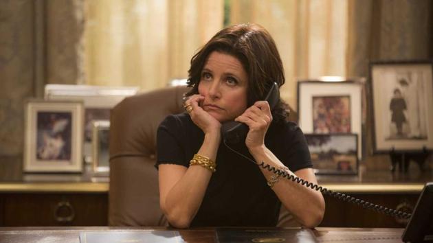 Julia Louis-Dreyfus in a still from Veep. Julia Louis-Dreyfus in a still from Veep.