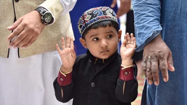 Eid-ul-Fitr depends on the sighting of the moon and its celebration varies in different countries. (Arijit Sen / Hindustan Times )