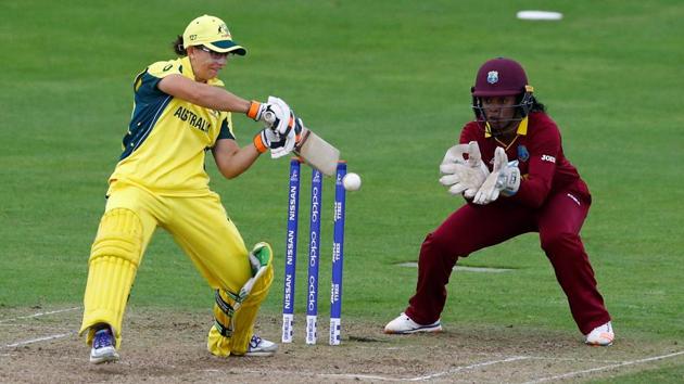 Australia's Nicole Bolton in action against West Indies during the ICC Women’s World Cup. (Action Images via Reuters)