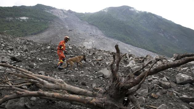 Sichuan province is also prone to earthquakes, including an 8.0 magnitude tremor in 2008 that killed nearly 70,000 people. (AP) Sichuan province is also prone to earthquakes, including an 8.0 magnitude tremor in 2008 that killed nearly 70,000 people. (AP)