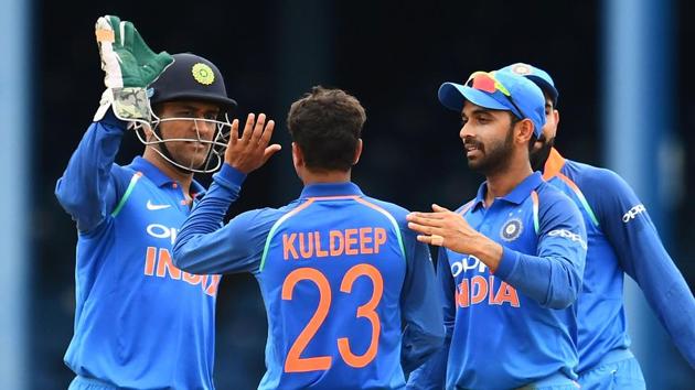 India registered a huge 105-run win over West Indies in the second ODI at Port of Spain to take a 1-0 lead in the five-match series. Ajinkya Rahane scored a ton while Kuldeep Yadav put in a brilliant performance on his debut. (AFP) India registered a huge 105-run win over West Indies in the second ODI at Port of Spain to take a 1-0 lead in the five-match series. Ajinkya Rahane scored a ton while Kuldeep Yadav put in a brilliant performance on his debut. (AFP)