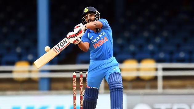 Kedar Jadhav and MS Dhoni boosted India to 310/5 in 43 overs. (AFP) Kedar Jadhav and MS Dhoni boosted India to 310/5 in 43 overs. (AFP)