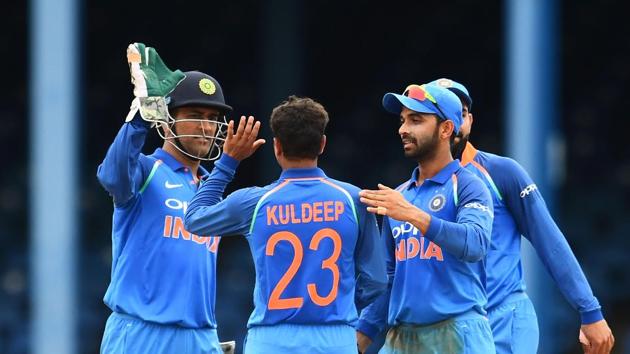 Kuldeep Yadav, who was making his debut in ODIs, put up a fine performance to finish with 3/50. (AFP) Kuldeep Yadav, who was making his debut in ODIs, put up a fine performance to finish with 3/50. (AFP)