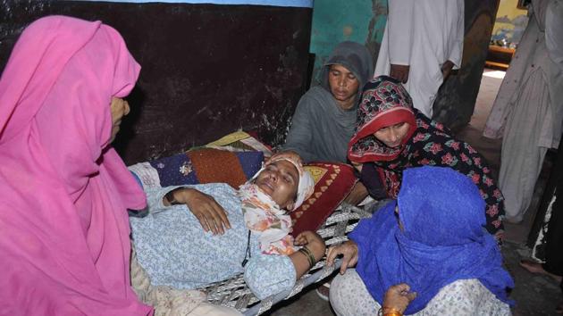 One minor Muslim boy was allegedly stabbed to death when an argument over a seat turned into religious slurs and triggered a mob attack on family members returning home from Eid shopping.(HT Photo) One minor Muslim boy was allegedly stabbed to death when an argument over a seat turned into religious slurs and triggered a mob attack on family members returning home from Eid shopping.(HT Photo)