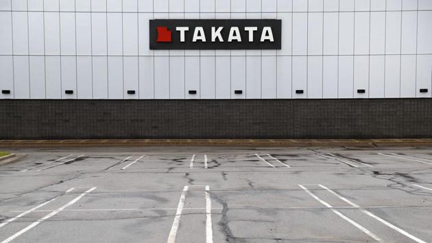 TK Holdings Inc. headquarters is shown in Auburn Hills, Michigan on Sunday. (AP) TK Holdings Inc. headquarters is shown in Auburn Hills, Michigan on Sunday. (AP)