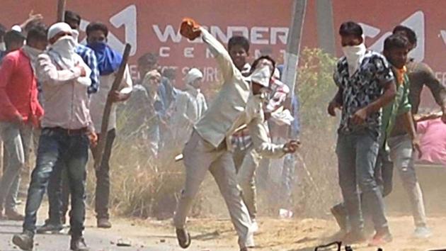 Saharanpur violence. (HT File Photo) Saharanpur violence. (HT File Photo)