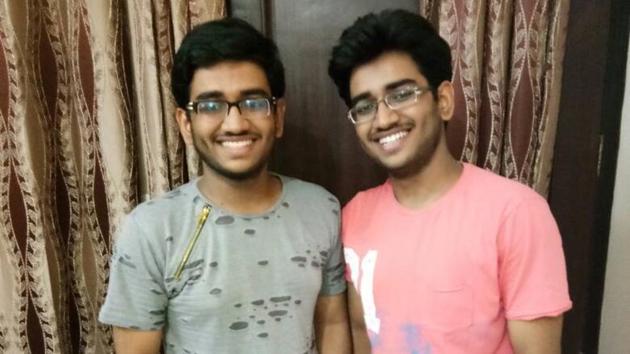 Twins from Rohtak (left) Harshit Malik and Jatin Malik are hopeful of getting admission at Vardhman Mahavir Medical College (VMMC) in Delhi.(HT Photo) Twins from Rohtak (left) Harshit Malik and Jatin Malik are hopeful of getting admission at Vardhman Mahavir Medical College (VMMC) in Delhi.(HT Photo)
