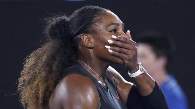 Serena Williams recently posed nude for Vanity Fair, showing off her baby bump.(AP)